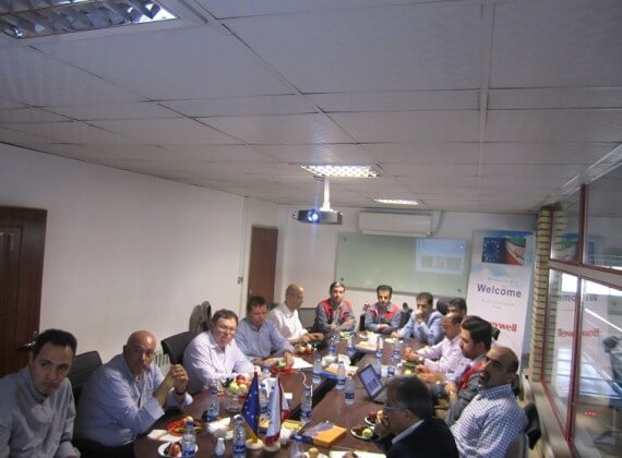 Meeting with The project partners